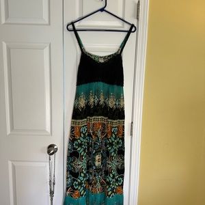 Bila Boho Maxi Dress Size Medium
